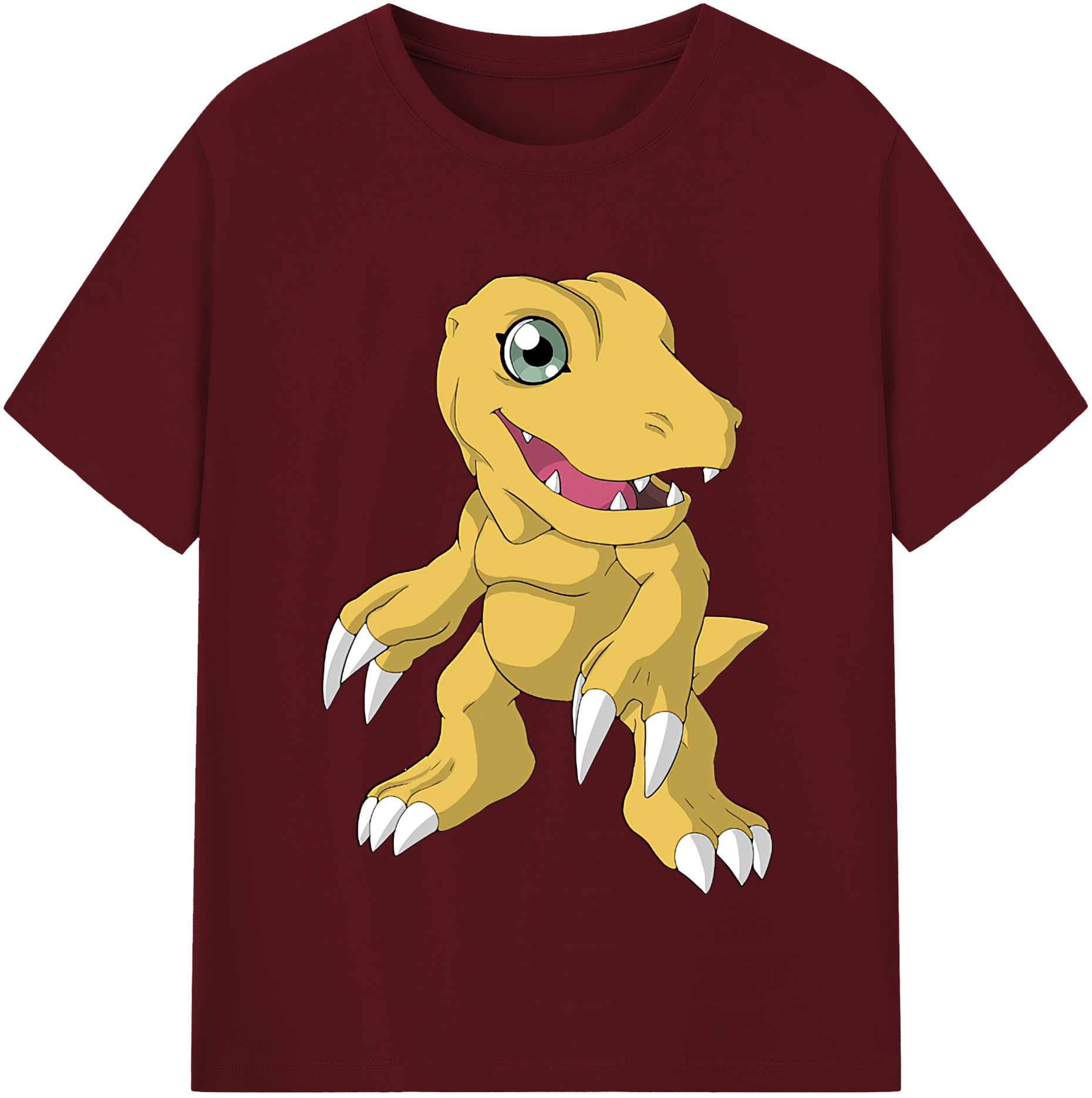 （画像用） Digimon デジタルモンスター/デジモン 綿100％半袖Tシャツ（フロントプリント）